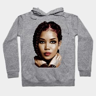 Jhene Aiko Big Face Hoodie